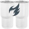20 oz. Tall Stainless Steel Vacuum Insulated Tumbler White Thumbnail
