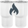 20 oz. Tall Stainless Steel Vacuum Insulated Tumbler White Thumbnail