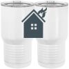 20 oz. Tall Stainless Steel Vacuum Insulated Tumbler White Thumbnail
