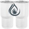 20 oz. Tall Stainless Steel Vacuum Insulated Tumbler White Thumbnail