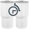 20 oz. Tall Stainless Steel Vacuum Insulated Tumbler White Thumbnail