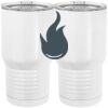20 oz. Tall Stainless Steel Vacuum Insulated Tumbler White Thumbnail