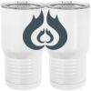20 oz. Tall Stainless Steel Vacuum Insulated Tumbler White Thumbnail