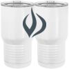20 oz. Tall Stainless Steel Vacuum Insulated Tumbler White Thumbnail