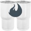 20 oz. Tall Stainless Steel Vacuum Insulated Tumbler White Thumbnail