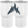 20 oz. Tall Stainless Steel Vacuum Insulated Tumbler White Thumbnail
