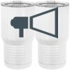 20 oz. Tall Stainless Steel Vacuum Insulated Tumbler White Thumbnail