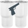 20 oz. Tall Stainless Steel Vacuum Insulated Tumbler White Thumbnail