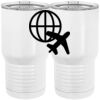 20 oz. Tall Stainless Steel Vacuum Insulated Tumbler White Thumbnail