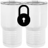 20 oz. Tall Stainless Steel Vacuum Insulated Tumbler White Thumbnail