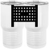 20 oz. Tall Stainless Steel Vacuum Insulated Tumbler White Thumbnail