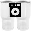 20 oz. Tall Stainless Steel Vacuum Insulated Tumbler White Thumbnail