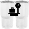 20 oz. Tall Stainless Steel Vacuum Insulated Tumbler White Thumbnail