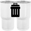 20 oz. Tall Stainless Steel Vacuum Insulated Tumbler White Thumbnail