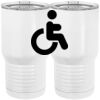 20 oz. Tall Stainless Steel Vacuum Insulated Tumbler White Thumbnail