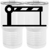 20 oz. Tall Stainless Steel Vacuum Insulated Tumbler White Thumbnail