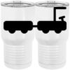 20 oz. Tall Stainless Steel Vacuum Insulated Tumbler White Thumbnail