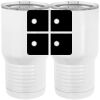 20 oz. Tall Stainless Steel Vacuum Insulated Tumbler White Thumbnail
