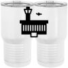 20 oz. Tall Stainless Steel Vacuum Insulated Tumbler White Thumbnail