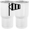 20 oz. Tall Stainless Steel Vacuum Insulated Tumbler White Thumbnail
