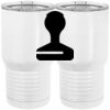 20 oz. Tall Stainless Steel Vacuum Insulated Tumbler White Thumbnail