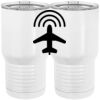 20 oz. Tall Stainless Steel Vacuum Insulated Tumbler White Thumbnail