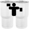 20 oz. Tall Stainless Steel Vacuum Insulated Tumbler White Thumbnail