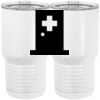 20 oz. Tall Stainless Steel Vacuum Insulated Tumbler White Thumbnail