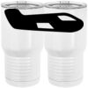 20 oz. Tall Stainless Steel Vacuum Insulated Tumbler White Thumbnail