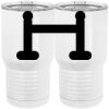 20 oz. Tall Stainless Steel Vacuum Insulated Tumbler White Thumbnail