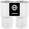 20 oz. Tall Stainless Steel Vacuum Insulated Tumbler White Thumbnail