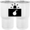 20 oz. Tall Stainless Steel Vacuum Insulated Tumbler White Thumbnail