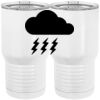 20 oz. Tall Stainless Steel Vacuum Insulated Tumbler White Thumbnail
