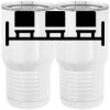 20 oz. Tall Stainless Steel Vacuum Insulated Tumbler White Thumbnail