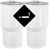 20 oz. Tall Stainless Steel Vacuum Insulated Tumbler White Thumbnail