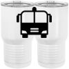 20 oz. Tall Stainless Steel Vacuum Insulated Tumbler White Thumbnail