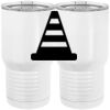 20 oz. Tall Stainless Steel Vacuum Insulated Tumbler White Thumbnail