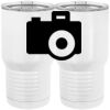 20 oz. Tall Stainless Steel Vacuum Insulated Tumbler White Thumbnail