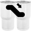 20 oz. Tall Stainless Steel Vacuum Insulated Tumbler White Thumbnail