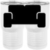 20 oz. Tall Stainless Steel Vacuum Insulated Tumbler White Thumbnail