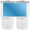 20 oz. Tall Stainless Steel Vacuum Insulated Tumbler White Thumbnail