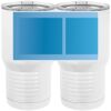 20 oz. Tall Stainless Steel Vacuum Insulated Tumbler White Thumbnail