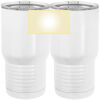 20 oz. Tall Stainless Steel Vacuum Insulated Tumbler White Thumbnail