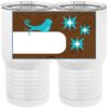 20 oz. Tall Stainless Steel Vacuum Insulated Tumbler White Thumbnail