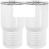 20 oz. Tall Stainless Steel Vacuum Insulated Tumbler White Thumbnail