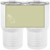 20 oz. Tall Stainless Steel Vacuum Insulated Tumbler White Thumbnail