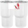 20 oz. Tall Stainless Steel Vacuum Insulated Tumbler White Thumbnail