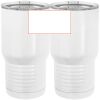 20 oz. Tall Stainless Steel Vacuum Insulated Tumbler White Thumbnail