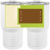20 oz. Tall Stainless Steel Vacuum Insulated Tumbler White Thumbnail