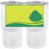 20 oz. Tall Stainless Steel Vacuum Insulated Tumbler White Thumbnail